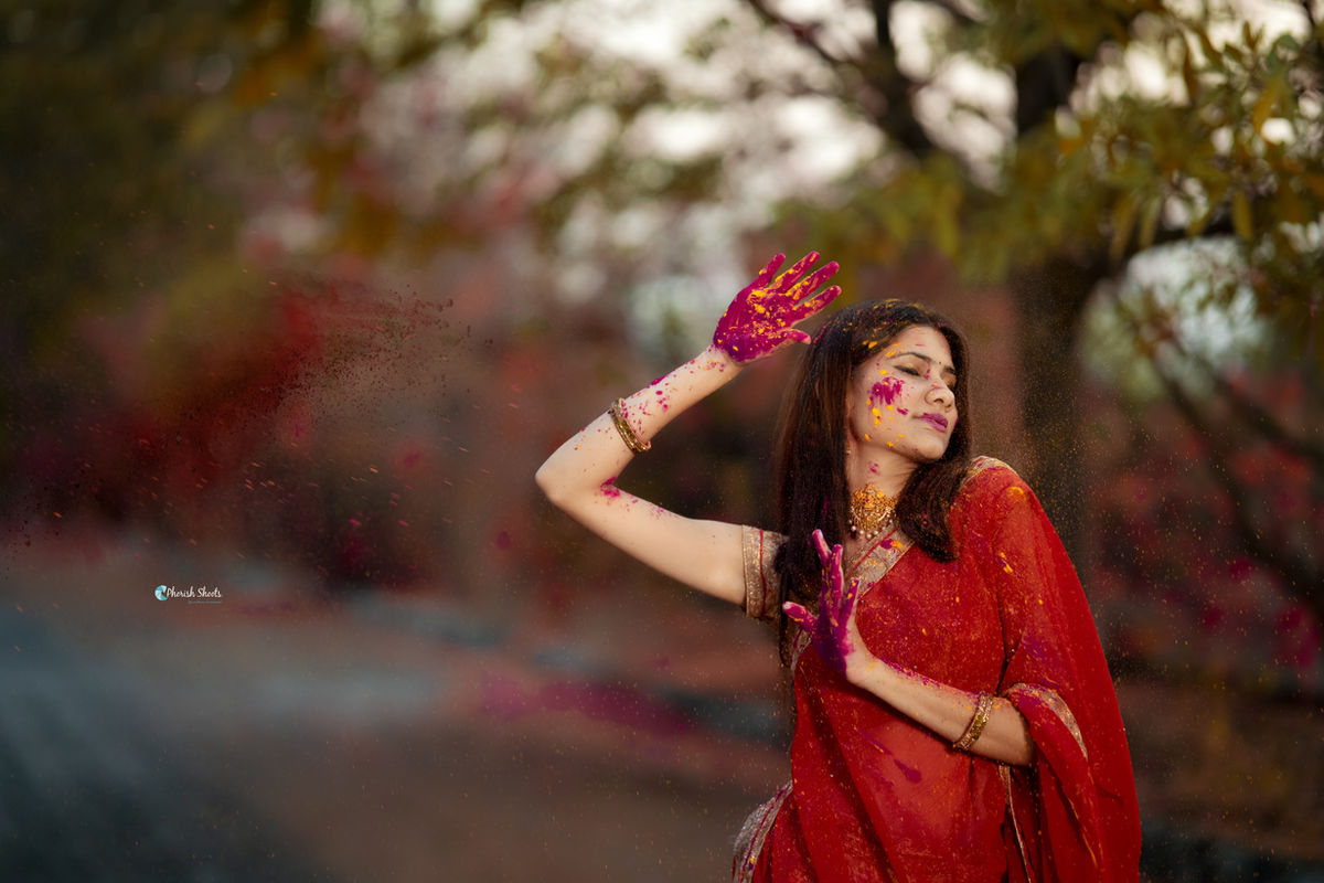 Modeling photography in Nizamabad, Telangana — frame 9 of 25 by Phorish Shoots