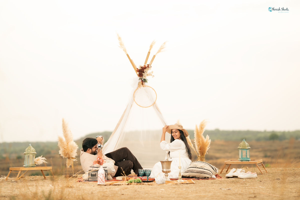 Pre-Wedding photography in Nizamabad, Telangana — frame 5 of 26 by Phorish Shoots